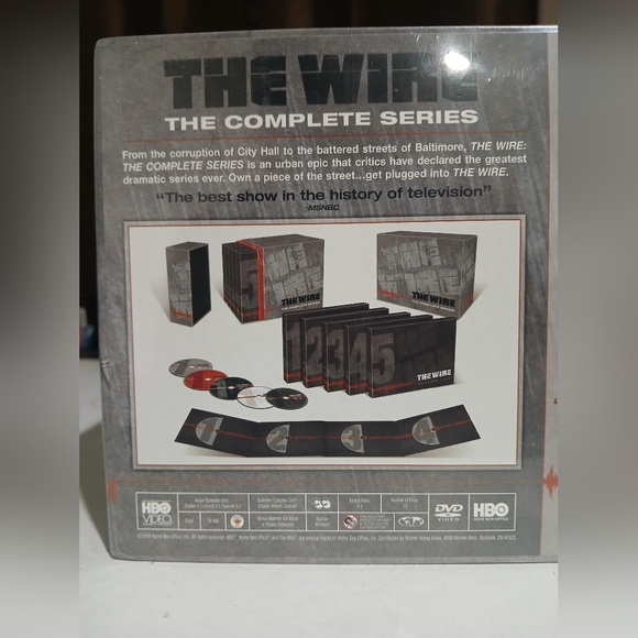 The Wire The Complete Series DVD 23-Disc Set (NEW SEALE) - Picture 4 of 5